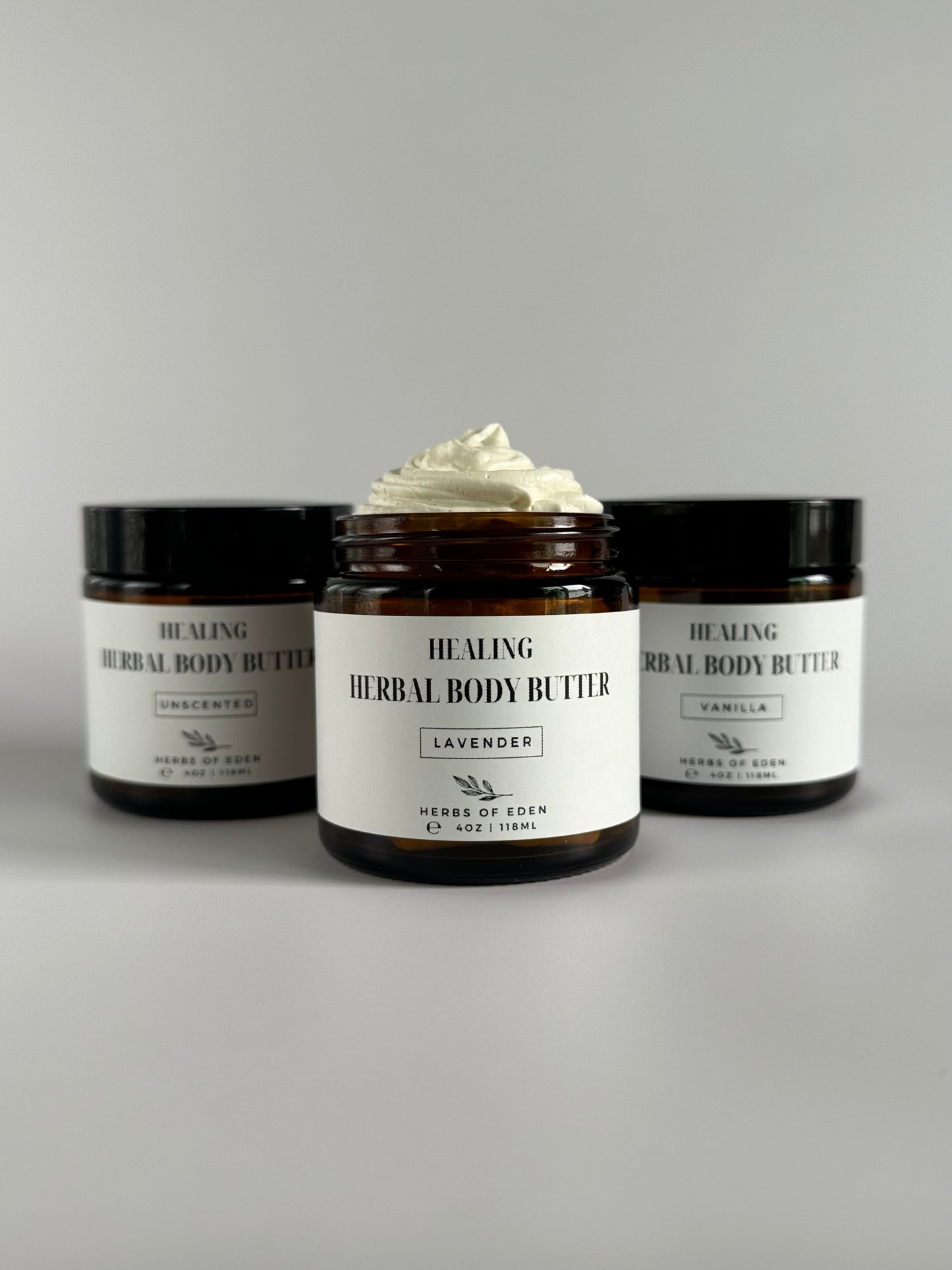 Organic Healing Herbal Body Butter with Castor Oil