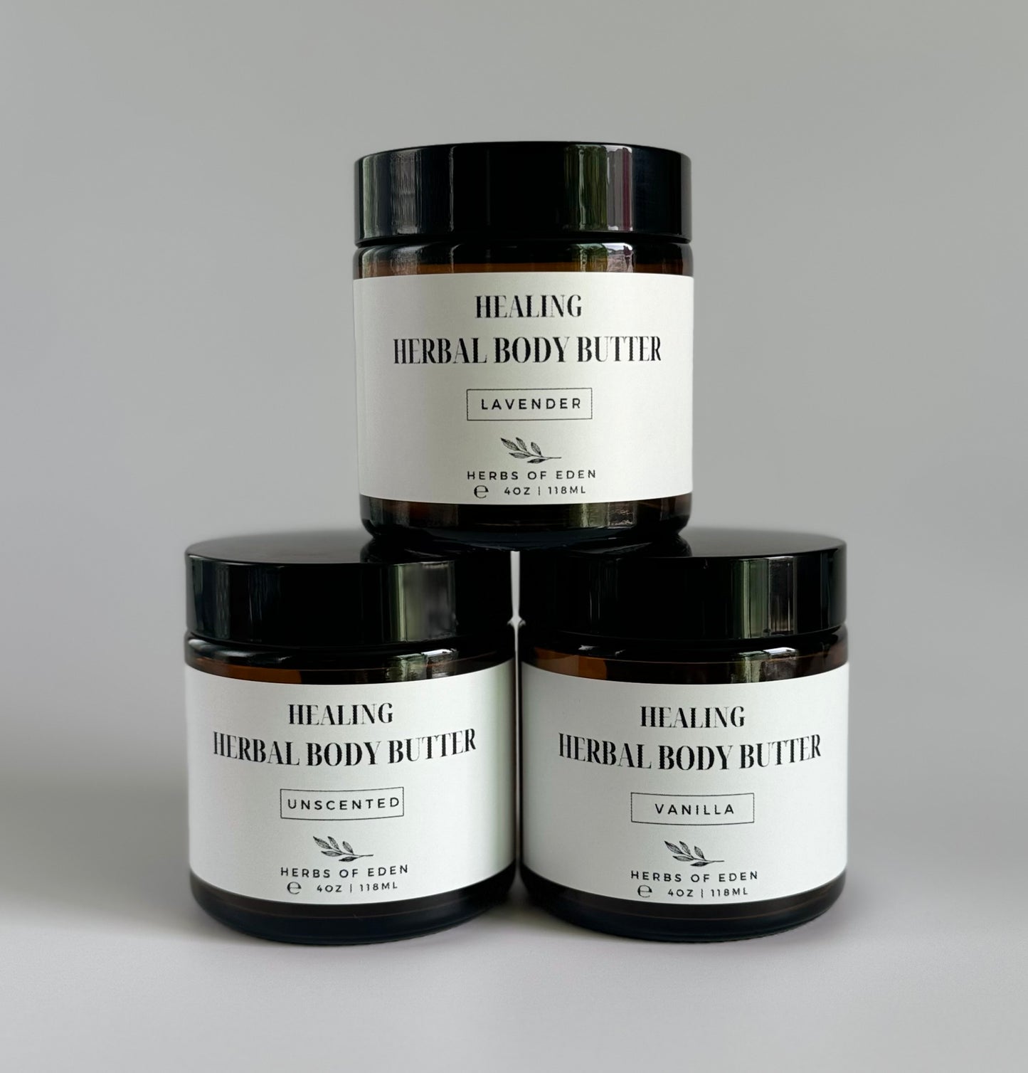 Organic Healing Herbal Body Butter with Castor Oil